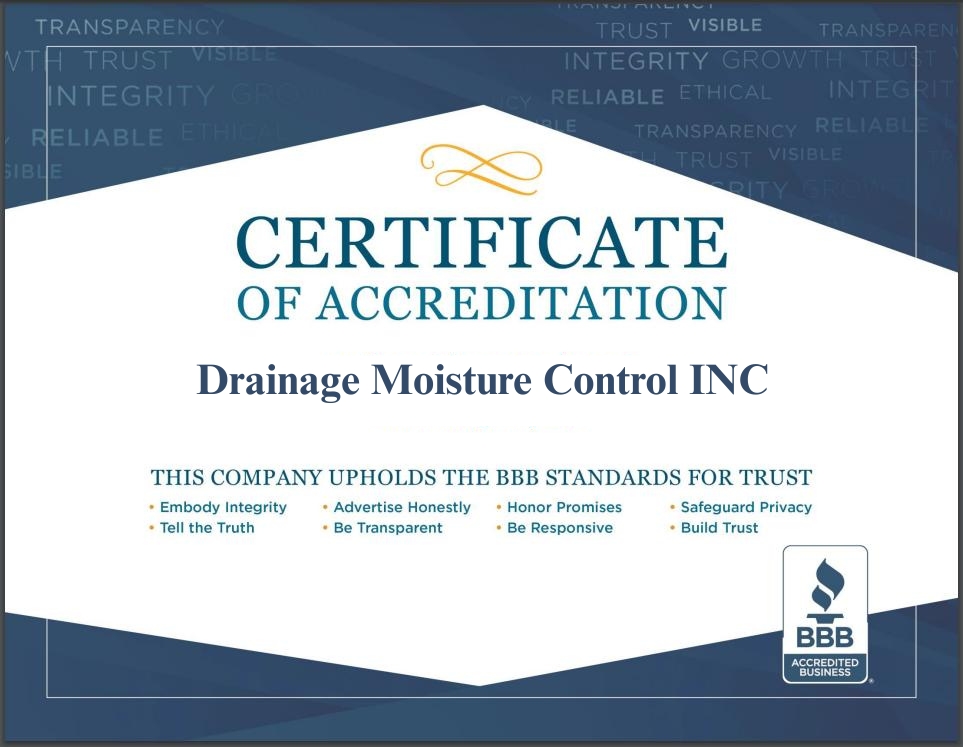 Drainage Moisture Control INC